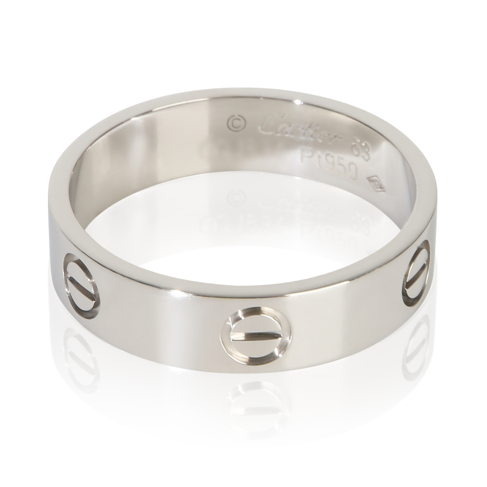 Cartier Platinum  Love Ring
